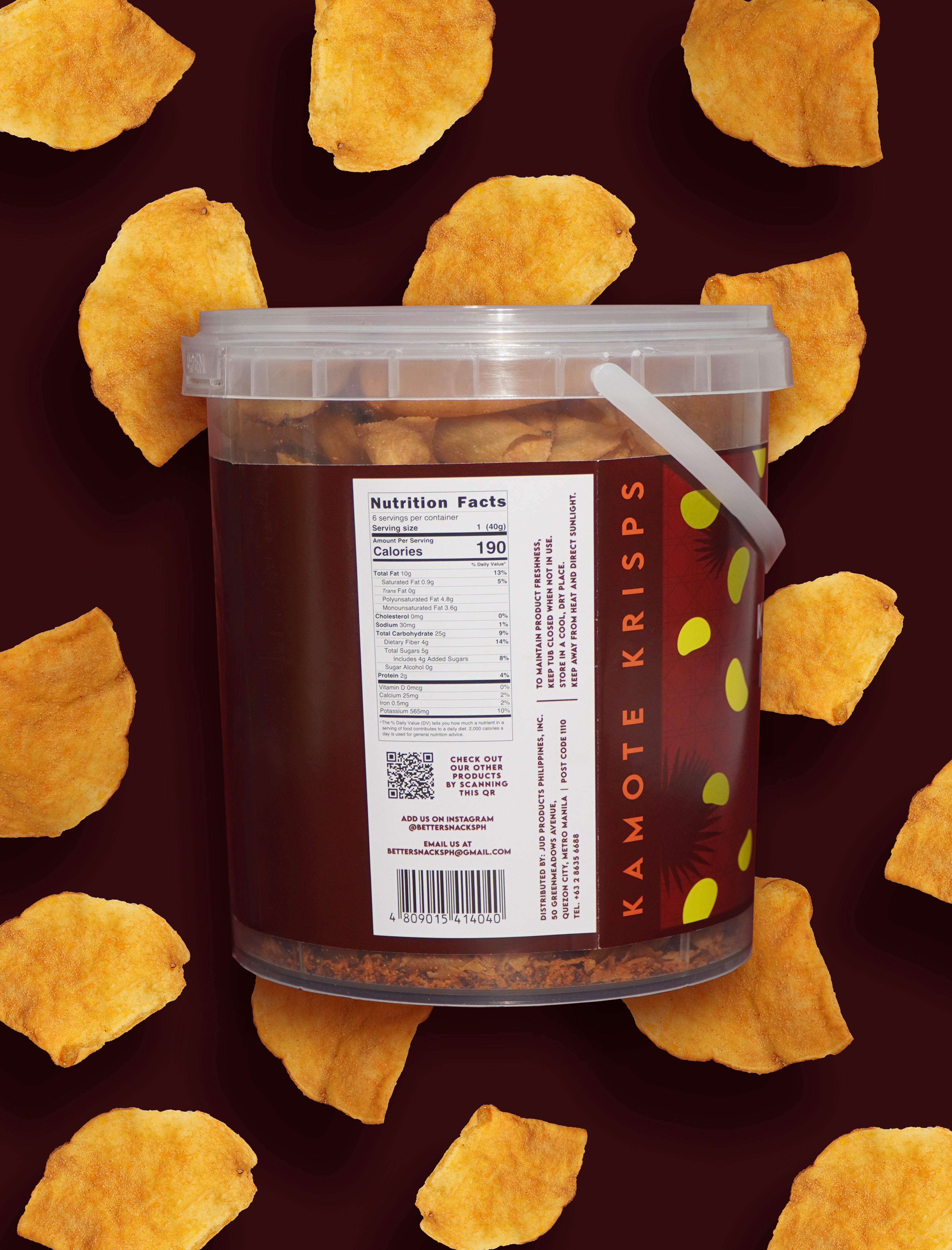 Kamote Chips - Barbecue MEDIUM