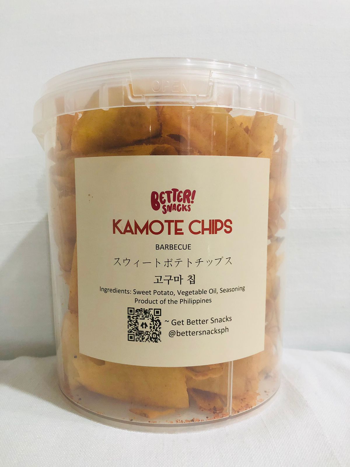 Kamote Chips - Barbecue LARGE