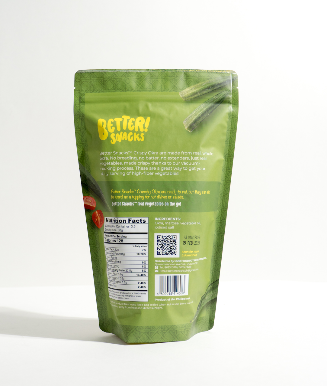 Crispy Okra Chips 105g