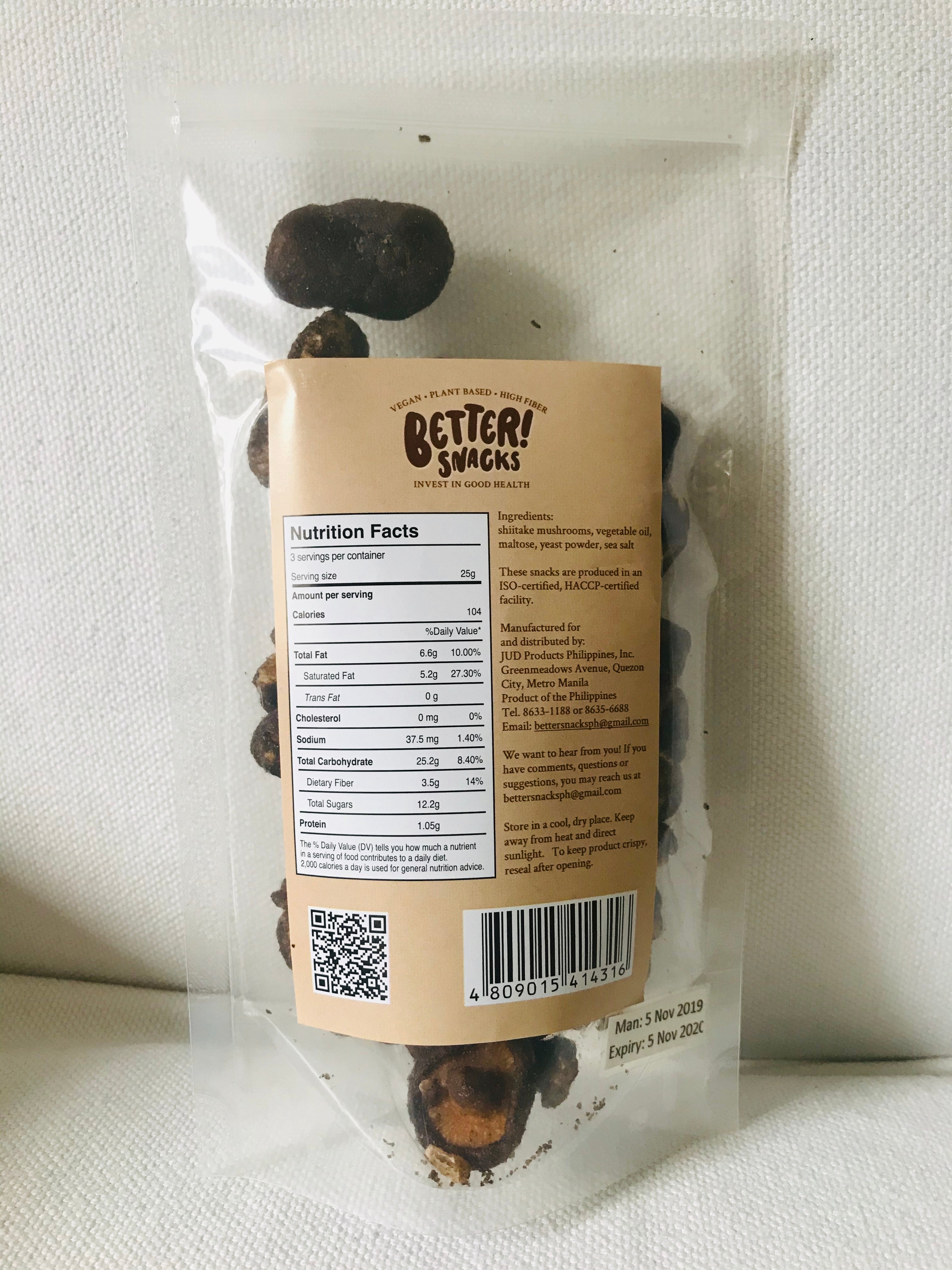 Crunchy Mushroom Chips 60g